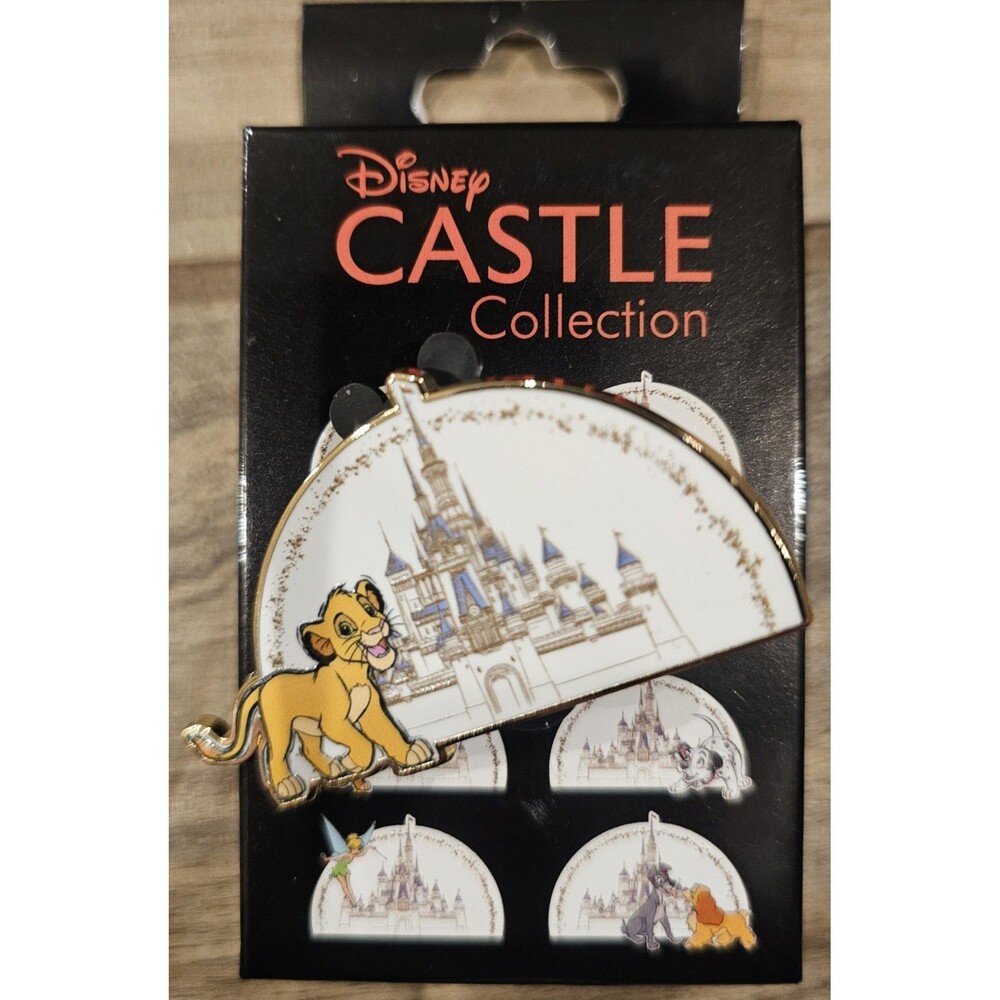 2026 Disney TWDC DEC D23 Castle Collection Mystery Box Pin Simba Lion King ONLY
